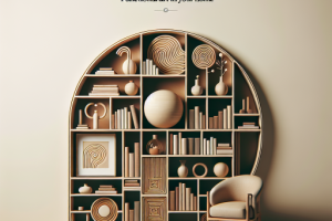 Estanterías de diseño: arte funcional en tu hogar.