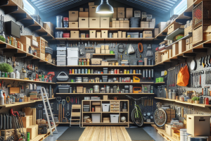 Estanterías para garajes: Orden y almacenamiento para espacios grandes